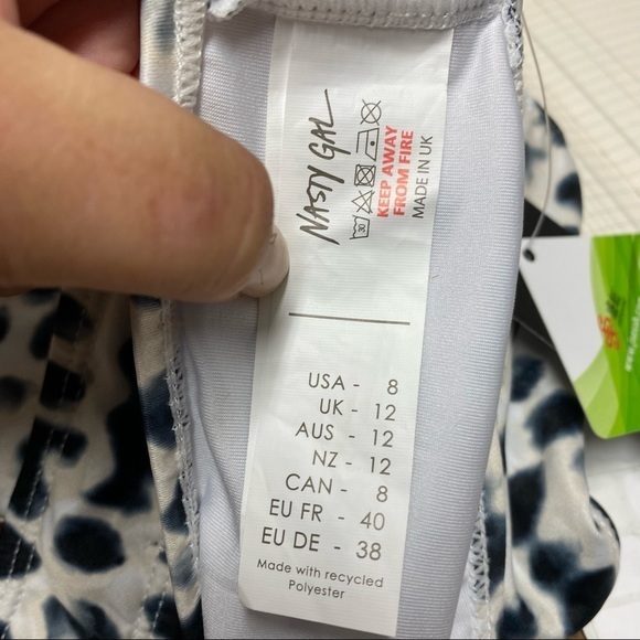 Nasty Gal NWT Animal Print‎ Bikini 8 - Picture 3 of 3